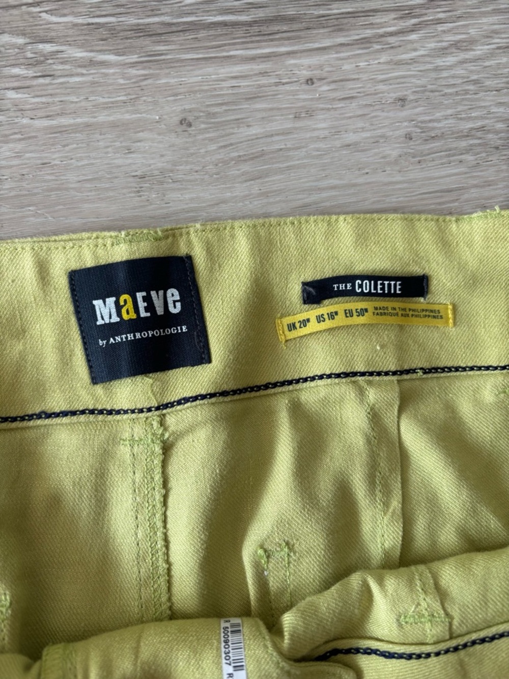 Maeve Colette European Linen Stretch Wide Leg Pants - Picture 8 of 11